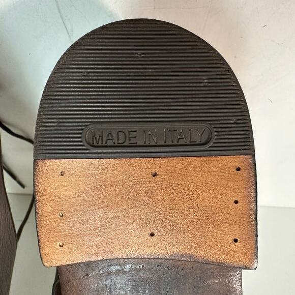 NEW HEELS Crockett & Jones x Brooks Brothers Scotch Grain Split Toe Derby US 9 D - Picture 13 of 13